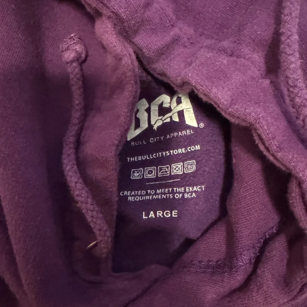 Purple Bull City Hoodie - Picture 3 of 4
